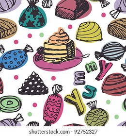 Dessert background