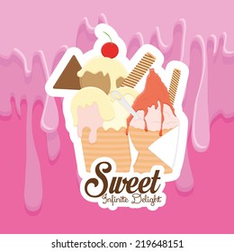 Dessert Background With Space For Text