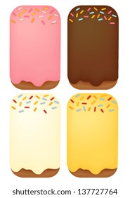 Dessert Background  - Vector File EPS10