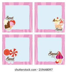 Dessert Backgrounds With Space For Text