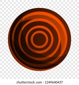 Dessert biscuit icon. Cartoon of dessert biscuit vector icon for web design  