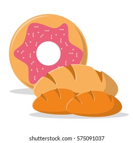 dessert bread donut products