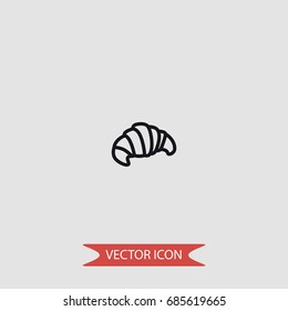 Dessert, breakfast vector icon, illustration symbol
