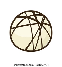 Dessert Cake Chocolate Vector Logo Design Element