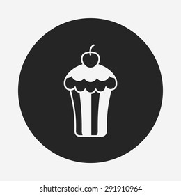 dessert cake icon