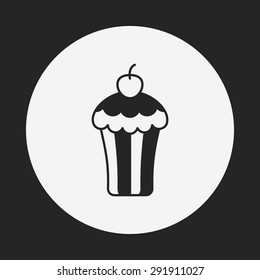 dessert cake icon