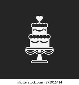 dessert cake icon