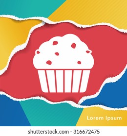 dessert cake icon