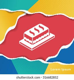 dessert cake icon