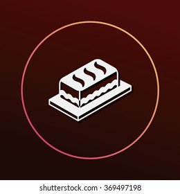 dessert cake icon