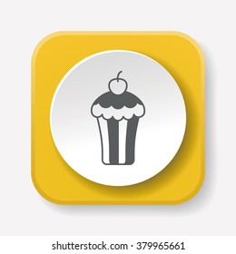 dessert cake icon
