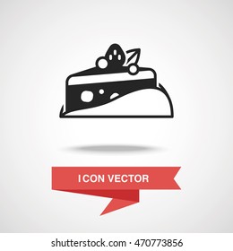 dessert cake icon