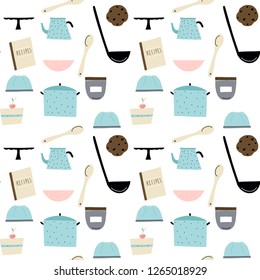 dessert cooking vector food patterns