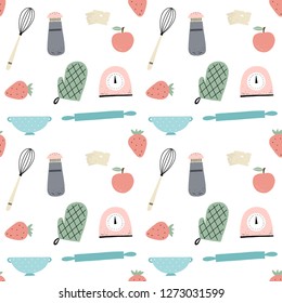 dessert cooking vector food patterns