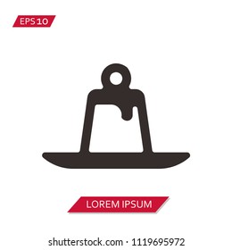 dessert and crepes vector icon symbol