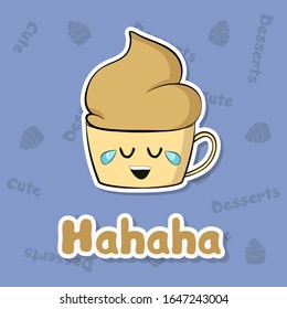 Dessert in a cup emoji
