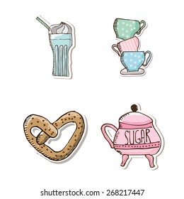 dessert design, vector illustration eps10 graphic 