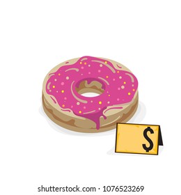 dessert doughnut drawing graphic object 