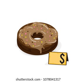 dessert doughnut drawing graphic object 