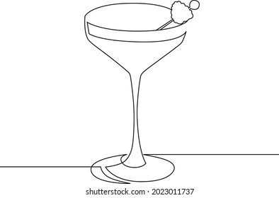 Dessert Fruit Cocktail vector image