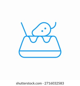 Postre con Vector de signo de icono de fruta