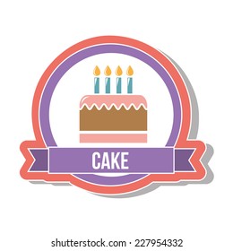 dessert graphic design , vector illustration