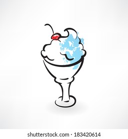 dessert grunge icon