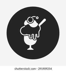 dessert ice cream icon