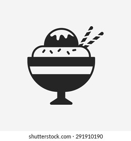 dessert ice cream icon