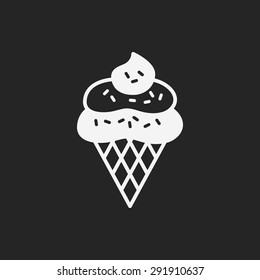dessert ice cream icon