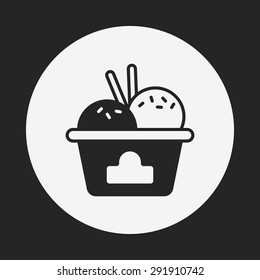 dessert ice cream icon