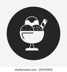 dessert ice cream icon