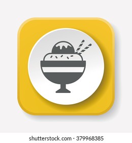 dessert ice cream icon