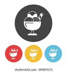 dessert ice cream icon