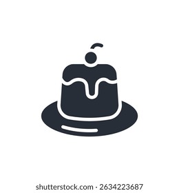 dessert icon collection .design style with background