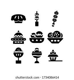 dessert icon or logo isolated sign symbol vector illustration - Collection of high quality black style vector icons
