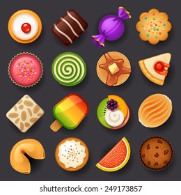 dessert icon set-3