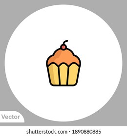 Dessert icon sign vector,Symbol, logo illustration for web and mobile