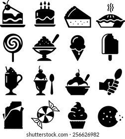 Dessert icons