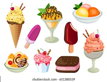 Dessert icons