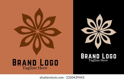 Dessert logo brand identity emblem