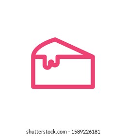 Dessert logo template vector icon design