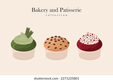Dessert pastry vector cake event party traditional japanese chinese icon element eat summer food art