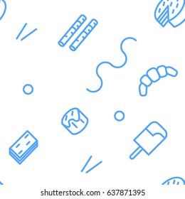 Dessert Pattern   Vector
