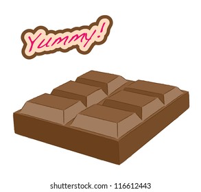 Dessert series (chocolate bar)