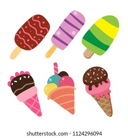 dessert vector collection design