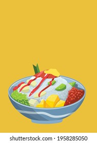 dessert vector design for ramadan