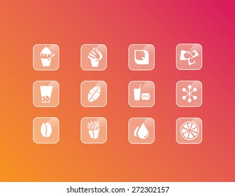 Desserts and Drinks Icons