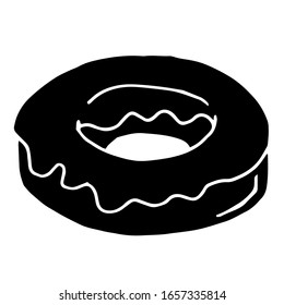 Desserts in the vector. Sweet food. 
creative design