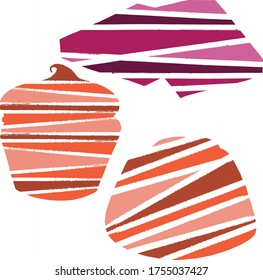 Desserts in the vector. Sweet food. creative design